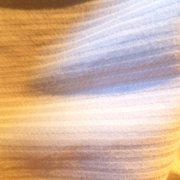 Ralph Lauren White Cotton Blouse w/ Ruffled Cuff - Picture 2 of 6